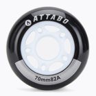 Kółka do rolek ATTABO Wheels 70 mm 4 szt. czarny
