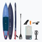 Zestaw deska SUP pompowana AQUASTIC Touring Pro 14'0" ciemny niebieski