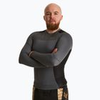 Koszulka treningowa longsleeve męska rashguard HOOK FIGHTING Base czarny