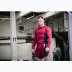 Koszulka treningowa longsleeve męska rashguard HOOK FIGHTING Base czerwony