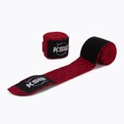 Bandaże bokserskie KSW 400 cm red
