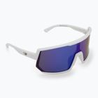 Okulary przeciwsłoneczne GOG Zeus matt white/reflex blue
