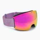 Gogle narciarskie 4F U044 violet/gradient smoke