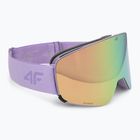 Gogle narciarskie 4F U065 light violet