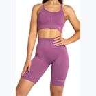 Spodenki bikery treningowe damskie Gym Glamour Push Up 2.0 merry berry