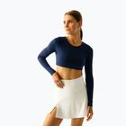 Top do jogi damski JoyInMe Core Crop Top dark navy