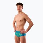 Bokserki pływackie męskie SWEEP Aqua Hippos niebieski/żółty/zielony