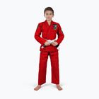 GI do brazylijskiego jiu-jitsu dla dzieci Ground Game Junior 3.0 czerwone