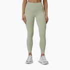 Legginsy treningowe damskie 4F Solar Punk FNK F399 light green allover