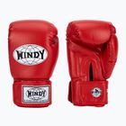 Rękawice bokserskie WINDY Classic Synthetic Leather red