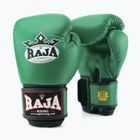 Rękawice bokserskie RAJA BOXING Single Standard Genuine Leather green