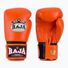 Rękawice bokserskie RAJA BOXING Single Standard Genuine Leather orange