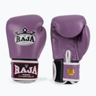Rękawice bokserskie RAJA BOXING Single Standard Genuine Leather purple