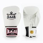 Rękawice bokserskie RAJA BOXING Single Standard Genuine Leather white