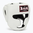 Kask bokserski RAJA BOXING Genuine Leather white