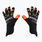 Rękawice bramkarskie dziecięce 4keepers Equip Flame NC Jr czarny/multikolor