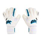 Rękawice bramkarskie dziecięce 4keepers Champ Aq Contact V HB biały/niebieski