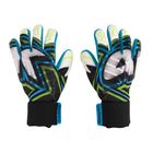 Rękawice bramkarskie dziecięce 4keepers Evo Amson NC czarny/biały/ żółty/niebieski