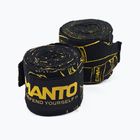 Bandaże bokserskie MANTO Punch 400 cm czarny