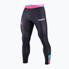 Legginsy treningowe męskie MANTO Miami czarny