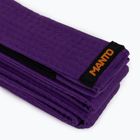 Pas do brazylijskiego jiu-jitsu MANTO BJJ Label fiolet