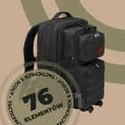 Plecak ewakuacyjny TACTICPACK Scout 40 l black