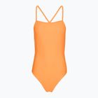 Strój pływacki jednoczęściowy damski Clap Dwuwarstwowy Wiązany summer orange