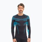 Bluza termoaktywna męska Brubeck Dry grafitowy/niebieski