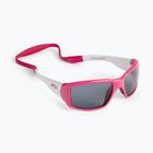 Okulary przeciwsłoneczne dziecięce GOG Jungle pink/white/smoke