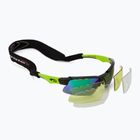 Okulary przeciwsłoneczne GOG Faun 2021 black/green/ polychromatic green