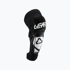 Ochraniacze rowerowe na kolana i piszczele dziecięce Leatt 3DF Hybrid EXT Junior white/black