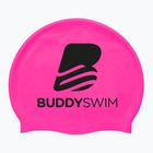Czepek pływacki BuddySwim BLogo Silicone pink