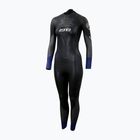 Pianka triathlonowa damska ZONE3 Aspire 4 mm black/gun metal/purple