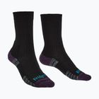 Skarpety damskie Bridgedale Lightweight Merino Performance Boot Original black/purple