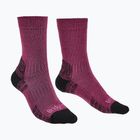 Skarpety damskie Bridgedale Lightweight Merino Performance Boot Original berry