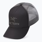 Czapka z daszkiem Arc'teryx Bird Word Trucker Curved black/graphite