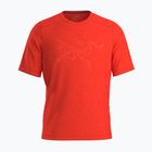 Koszulka męska Arc'teryx Cormac Logo SS dynasty heather