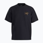 Koszulka męska Arcteryx Kragg Cotton Logo 24k black