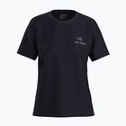 Koszulka damska Arcteryx Kragg Sl Cotton Emblem Crew black