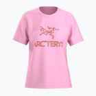Koszulka damska Arcteryx Kragg SL Cotton Heatmap Crew pineberry