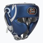 Kask bokserski Rival RHG100 Professional Headgear blue/silver
