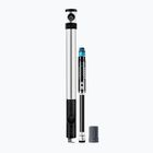 Pompka rowerowa Crankbrothers Klic HP Gauge + CO2 120 psi silver
