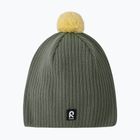 Czapka zimowa dziecięca Reima Koillinen greyish green