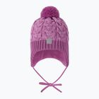 Czapka zimowa dziecięca Reima Paljakka red violet