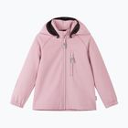 Kurtka softshell dziecięca Reima Vantti 5100009C-4500 grey pink