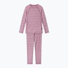 Zestaw bielizny termoaktywnej dla dzieci Reima Taival grey pink