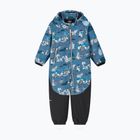 Kombinezon softshell dziecięcy Reima Moomin Mjosa blue ocean