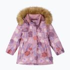 Kurtka zimowa dziecięca Reima Muurame grey pink