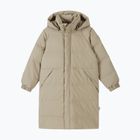 Płaszcz puchowy dziecięcy Reima Parkkala earthy beige