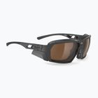 Okulary przeciwsłoneczne Rudy Project Agent Q black matte/grey matte/hi-altitude/transp/mls gold